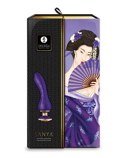 Shunga Vibrators Shunga Sanya Intimate Massager Purple