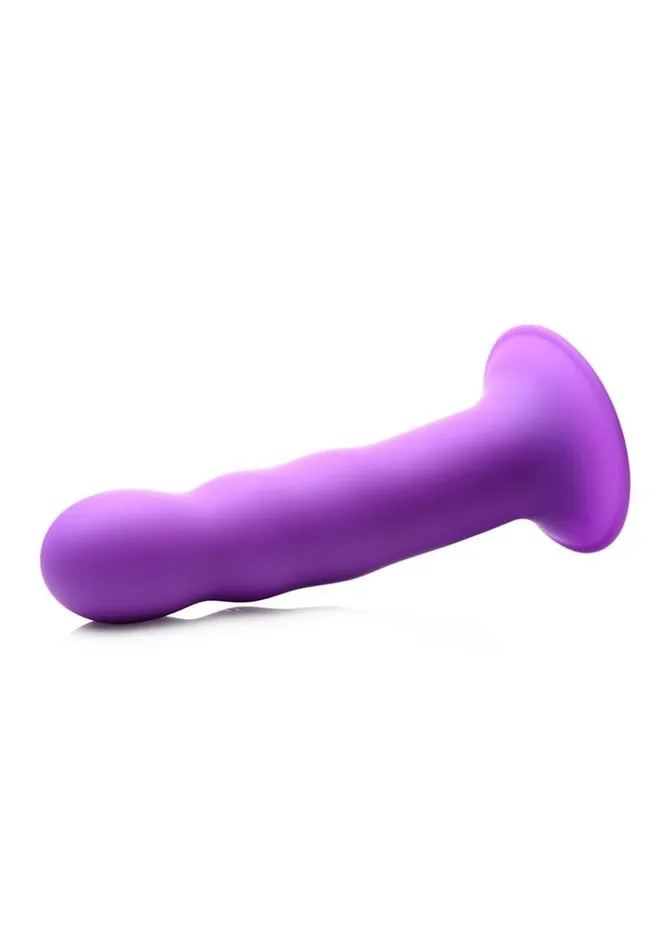 SQUEEZEIT Dildos SqueezeIt Squeezable Wavy Silicone Dildo