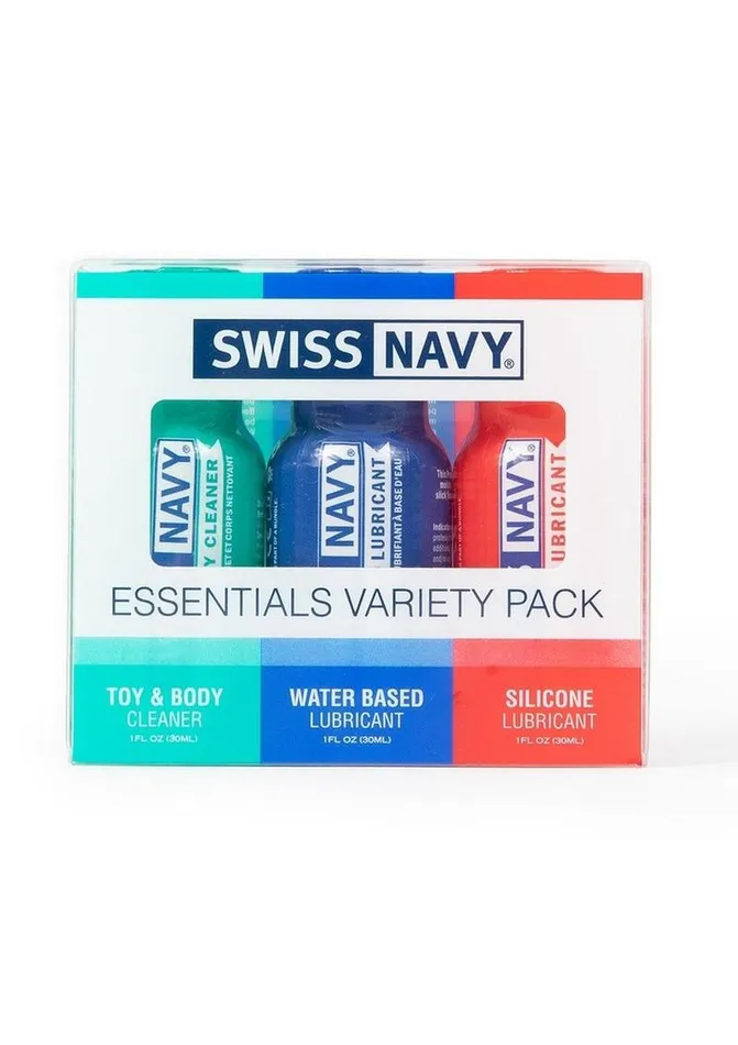 Swiss Navy Vibrators Swiss Navy Essentials Lubricants Variety