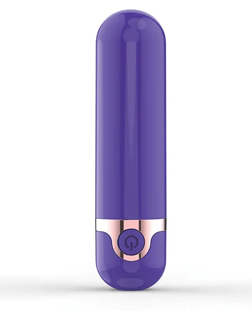 Thank Me Now INC Vibrators Voodoo Bullet To The Heart Bullet Purple