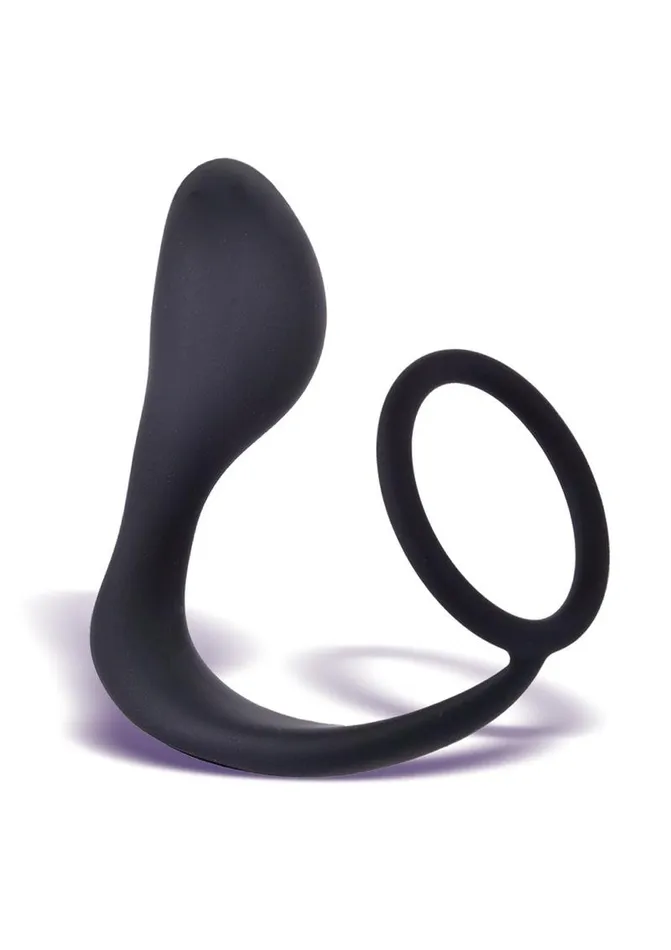 THE 9S Male Sex Toys The 9s P Zone Silicone Prostate Massager and Cock Ring