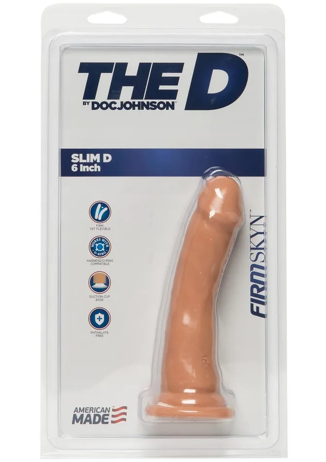 The D Dildos The D Slim D Firmskyn Dildo