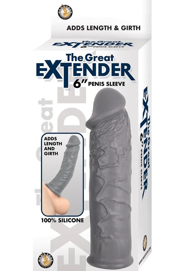 The Great Extender The Great Extender Silicone Penis Sleeve Male Sex Toys