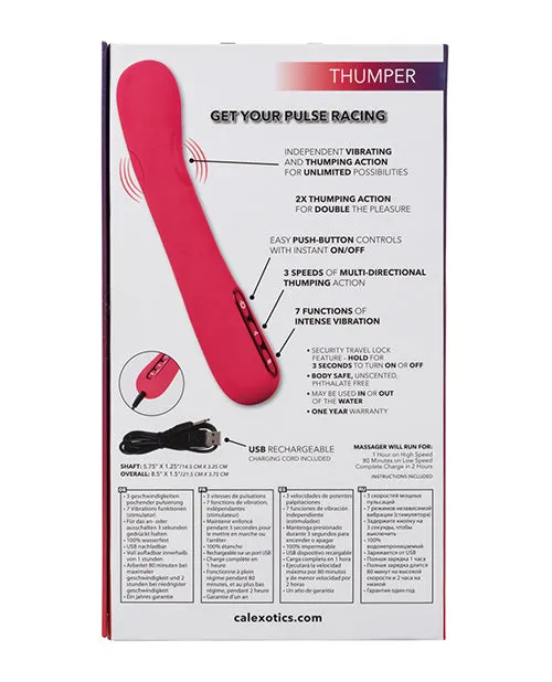 Throb Thumper Pink California Exotic Novelties Vibrators