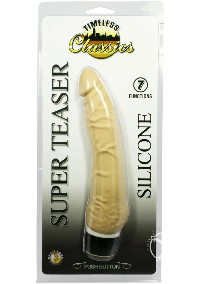 Timeless Classics Super Teaser Silicone Vibrator Timeless Ultra Classics Female Sex Toys