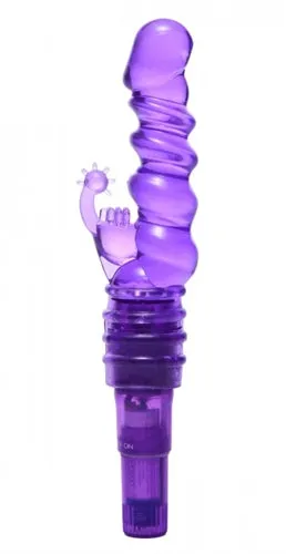 Trinity Vibes Royal Rocket Ribbed Rabbit Vive Trinity Vibes Vibrators