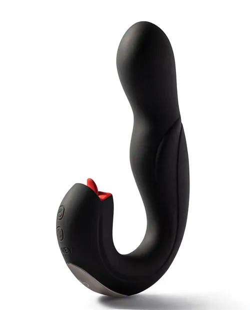Uc Global Trade INChoney Play B Vibrators Joi Pro Rotating Gspot Clit Licking Vibe Black