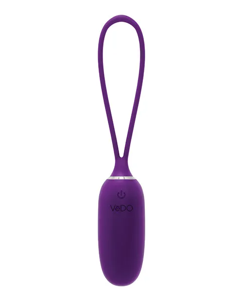 VeDO Kiwi Rechargeable Insertable Bullet Deep Purple Savvy Co Vibrators
