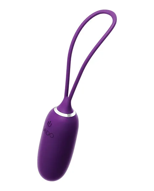 VeDO Kiwi Rechargeable Insertable Bullet Deep Purple Savvy Co Vibrators