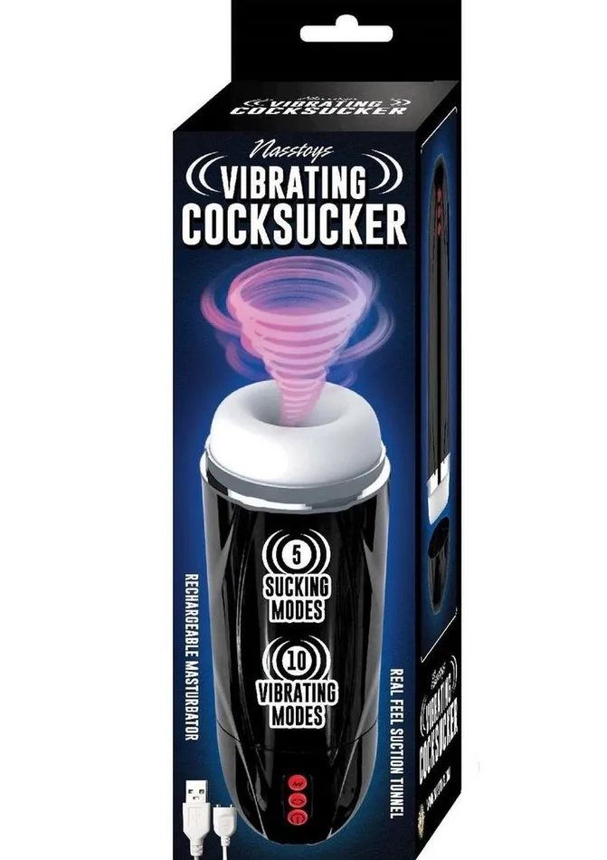 Vibrating Cocksucker Rechargeable Masturbator Nasstoys Male Sex Toys