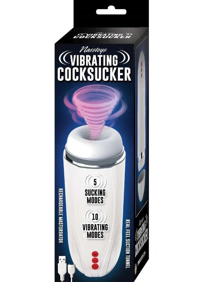 Vibrating Cocksucker Rechargeable Masturbator Nasstoys Male Sex Toys