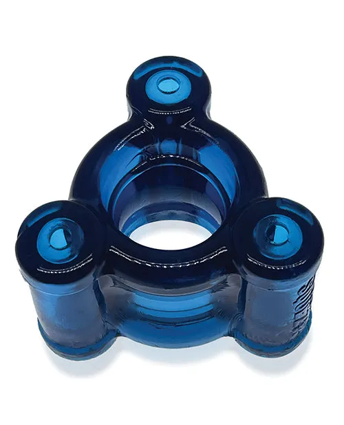 Vibrators Blue Ox Designs LLCDba Oxballs Oxballs Heavy Squeeze Ballstretcher Space Blue