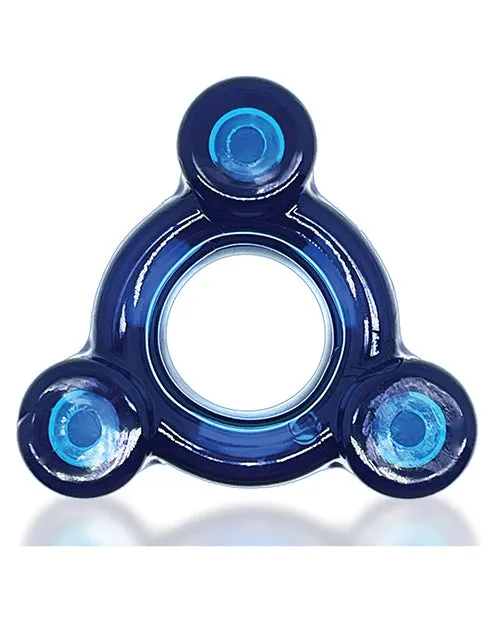 Vibrators Blue Ox Designs LLCDba Oxballs Oxballs Heavy Squeeze Ballstretcher Space Blue
