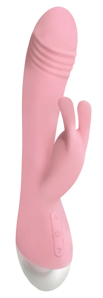 Vibrators Curve Toys Power Bunnies Speedy 50x Light Pink