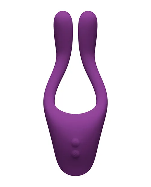 Vibrators Doc Johnson Tryst v2 Bendable MultiZone Massager w Remote