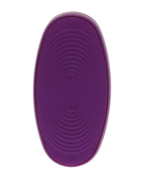 Vibrators Doc Johnson Tryst v2 Bendable MultiZone Massager w Remote