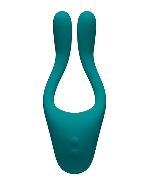 Vibrators Doc Johnson Tryst v2 Bendable MultiZone Massager w Remote