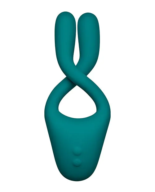 Vibrators Doc Johnson Tryst v2 Bendable MultiZone Massager w Remote