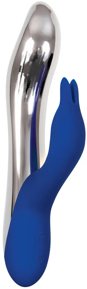 Vibrators Evolved Bunny Bright Light Up Metallic Vibrator Evolved