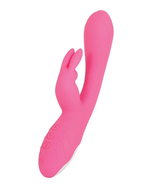 Vibrators Evolved Novelties INC Evolved Bunny Kisses Rabbit Vibrator Pink
