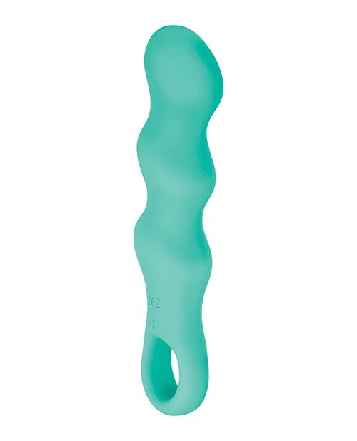 Vibrators Evolved Novelties INC Evolved Triple Teaser Vibrator Teal