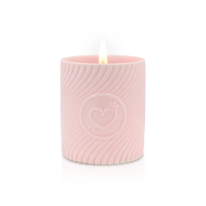 Vibrators HighOnLove HighOnLove Pink Massage Candle Lychee Martini