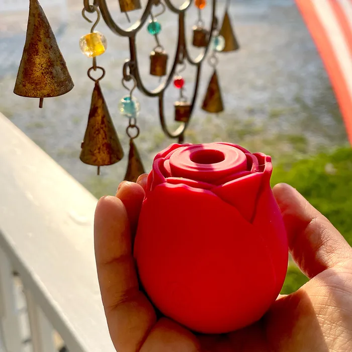 Vibrators InBloom InBloom Rosales Sucking Vibrator Red