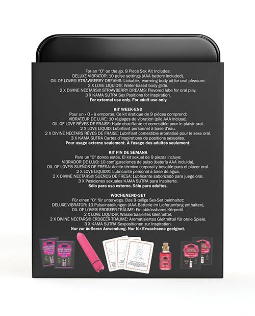 Vibrators Kama Sutra Kama Sutra Weekender VIBE Kit Strawberry Dreams