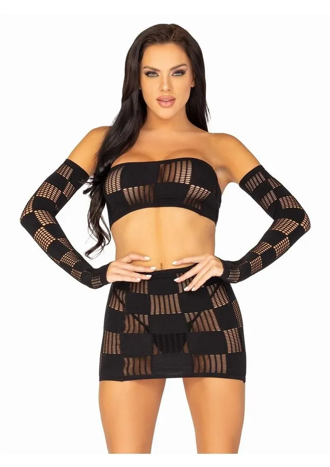Vibrators Leg Avenue Leg Avenue Checkerboard Net and Opaque Bandeau Mini Skirt and Arm Warmers Vibrators Leg Avenue Leg Avenue Checkerboard Net and Opaque Bandeau Mini Skirt and Arm Warmers