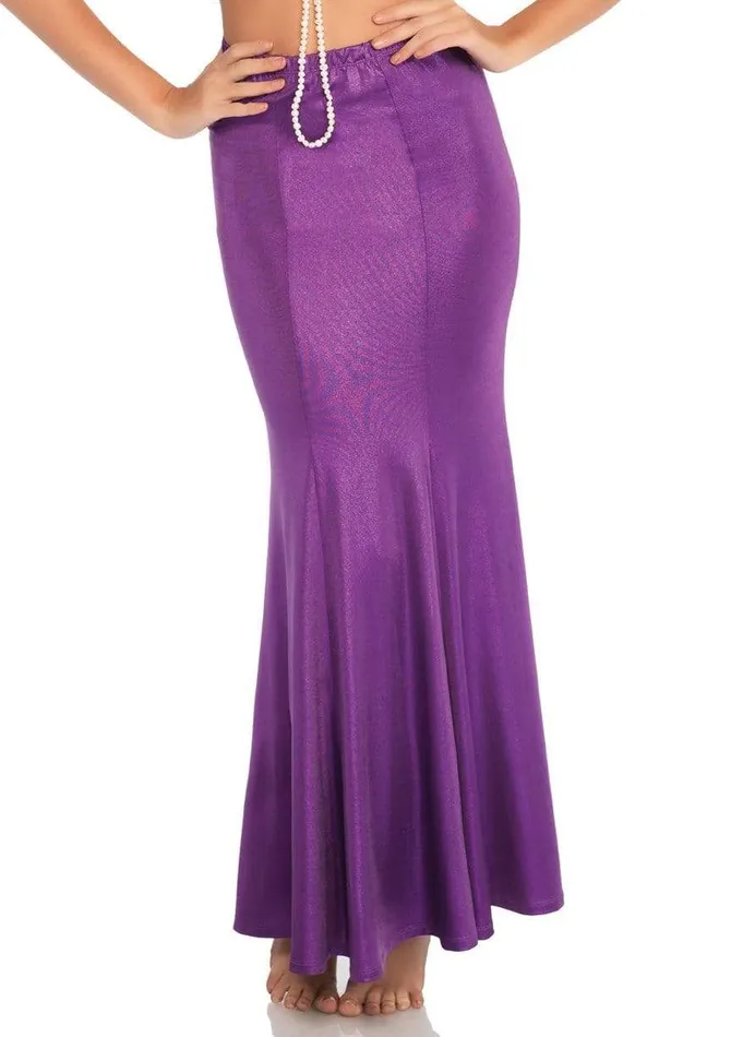 Vibrators Leg Avenue Shimmer spandex mermaid skirt