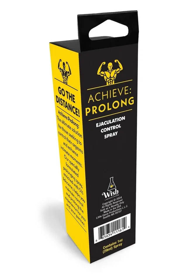 Vibrators Little Genie Achieve Prolong Spray