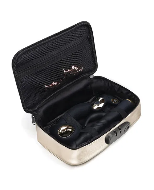 Vibrators Lovely Planet Dorcel Lockable Discreet Adult Toy Box Luxury Gold