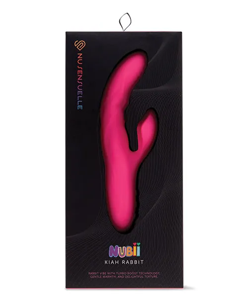 Vibrators Novel Creations Usa INC Nu Sensuelle Nubii Kiah Heating Rabbit Pink Vibrators Novel Creations Usa INC Nu Sensuelle Nubii Kiah Heating Rabbit Pink