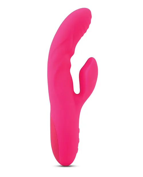 Vibrators Novel Creations Usa INC Nu Sensuelle Nubii Kiah Heating Rabbit Pink