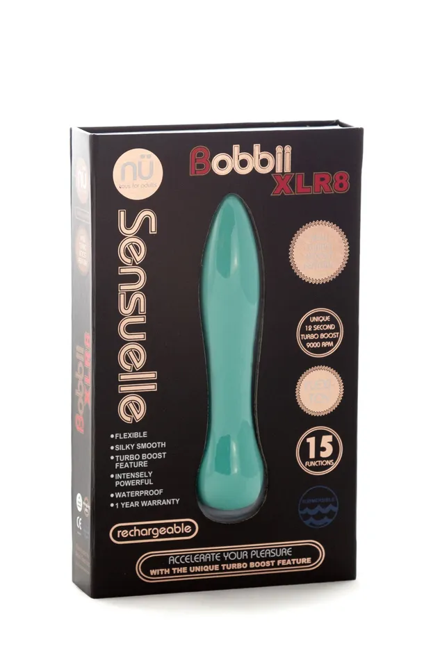 Vibrators Nu Sensuelle Nu Sensuelle Bobbii Flexible Vibe XLR8 Turbo Boost