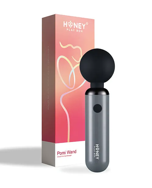 Vibrators Pomi Wand Mini Vibrating Wand Grey Uc Global Trade INChoney Play B Vibrators Pomi Wand Mini Vibrating Wand Grey Uc Global Trade INChoney Play B