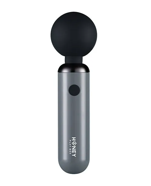 Vibrators Pomi Wand Mini Vibrating Wand Grey Uc Global Trade INChoney Play B