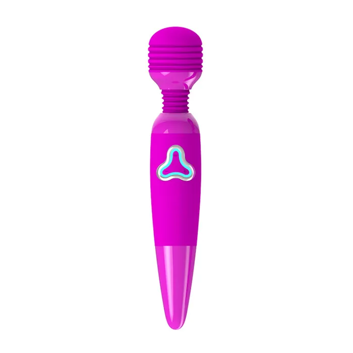 Vibrators Pretty Love Body Wand w Led Light Pretty Love