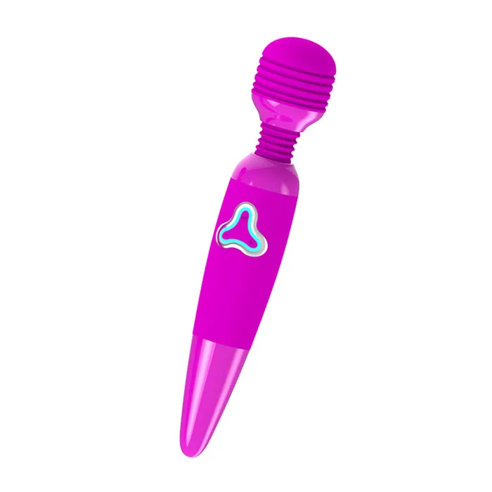 Vibrators Pretty Love Body Wand w Led Light Pretty Love