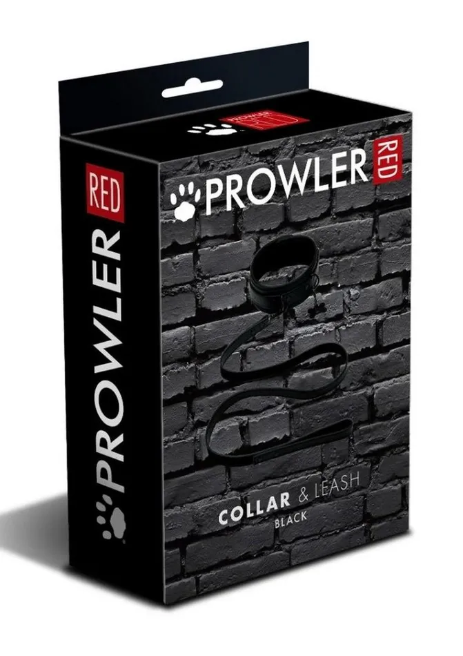 Vibrators Prowler RED Prowler Red Collar and Leash