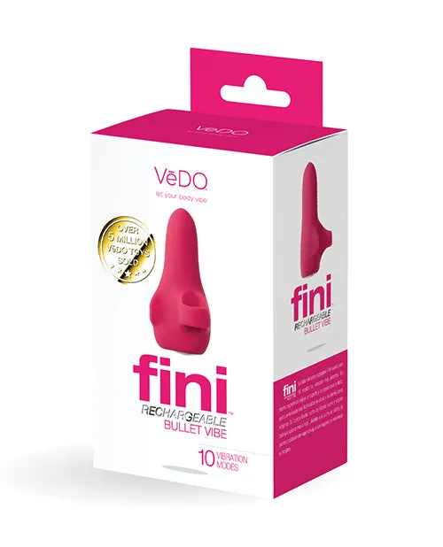 Vibrators Savvy Co VeDO Fini Rechargeable Bullet Vibe Pink