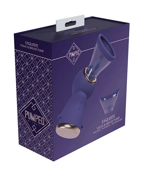 Vibrators Shots America LLC Shots Pumped Exquisite Vulva Breast Pump Purple Vibrators Shots America LLC Shots Pumped Exquisite Vulva Breast Pump Purple