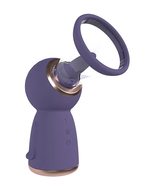 Vibrators Shots America LLC Shots Pumped Exquisite Vulva Breast Pump Purple