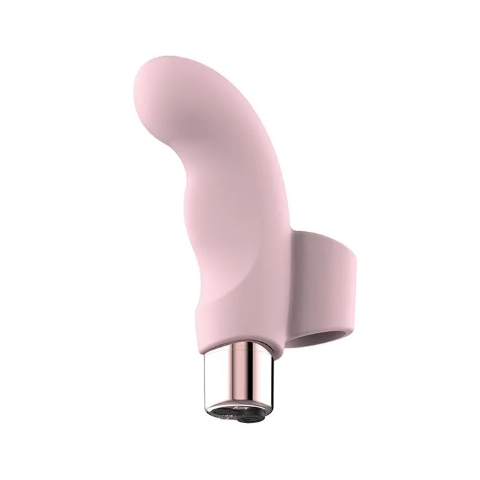 Vibrators Thank Me Now INC Tease Me Please Me Finger Vibe Cherry Blossom