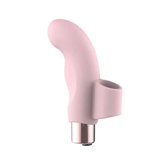 Vibrators Thank Me Now INC Tease Me Please Me Finger Vibe Cherry Blossom