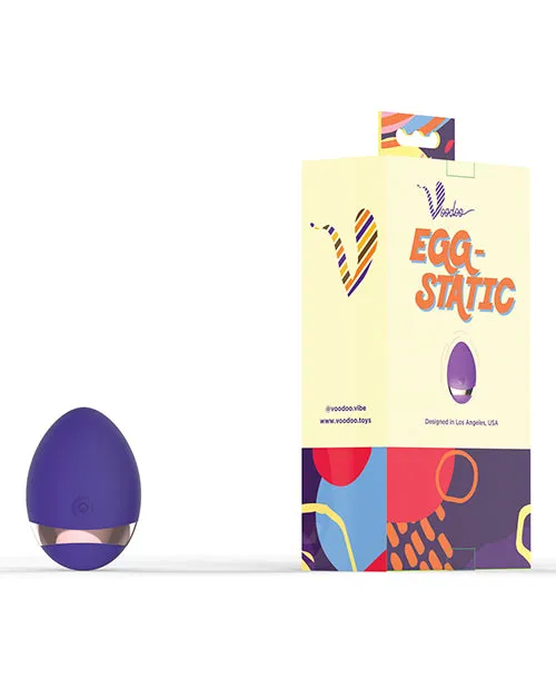 Vibrators Thank Me Now INC Voodoo EggStatic 10X Wireless Purple