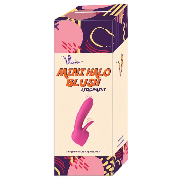 Vibrators Voodoo Voodoo Mini Halo Blush Wand Attachment