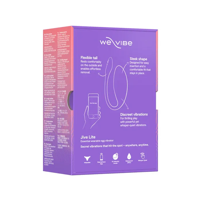 Vibrators Wow Tech WeVibe Jive Lite GSpot Vibe Purple