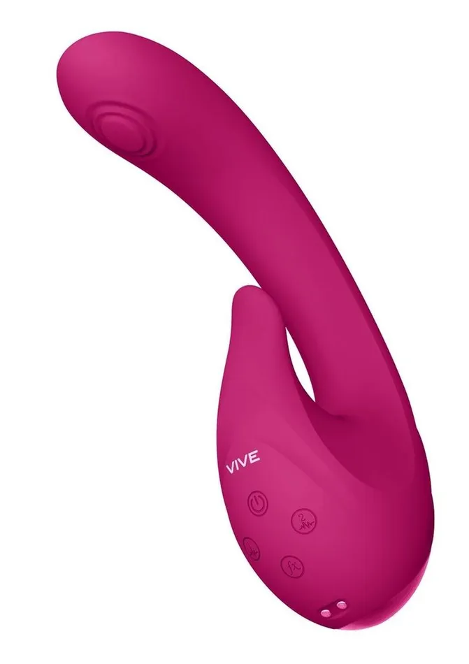 Vive by Shots Vibrators Vive Miki Rechargeable Silicone Pulse Wave and Flickering GSpot Vibrator