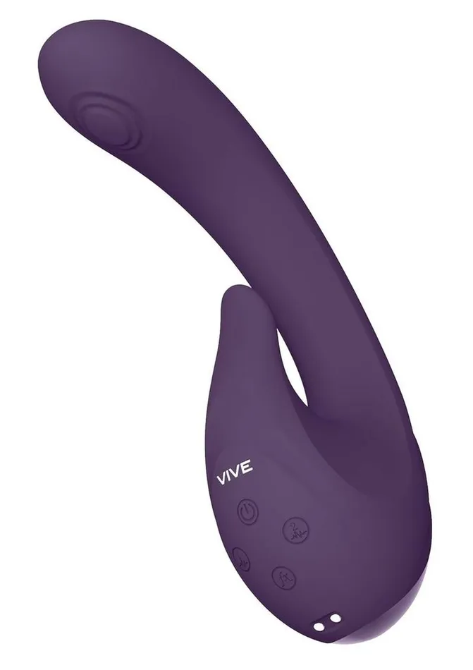 Vive by Shots Vibrators Vive Miki Rechargeable Silicone Pulse Wave and Flickering GSpot Vibrator